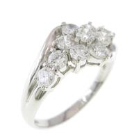 PT フラワー ダイヤモンドリング