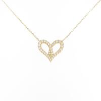 アーカー フィルージュ ハート ミディ フル ネックレス