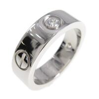 カルティエ ラブリング ハーフダイヤ