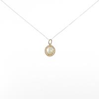 K10YG クオーツネックレス