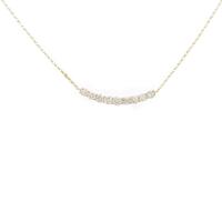 K18YG ダイヤモンドネックレス