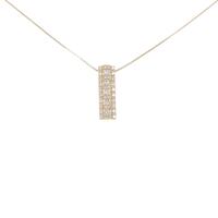 K18YG ダイヤモンドネックレス