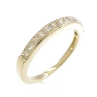 K18YG ダイヤモンドリング