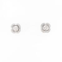 【新品】プラチナダイヤモンドピアス 0．203ct 0．200ct E SI1 VG