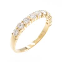 K18YG ダイヤモンドリング