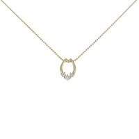 K18YG ダイヤモンドネックレス