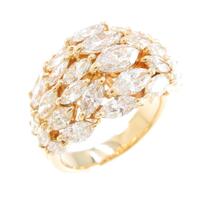 K18YG ダイヤモンドリング