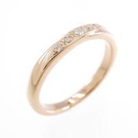 K18PG ダイヤモンドリング