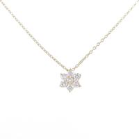 【リメイク】K18YG ダイヤモンドネックレス