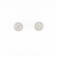 【リメイク】ST／プラチナダイヤモンドピアス 0．319ct 0．339ct E?F VS1 EXT H＆C