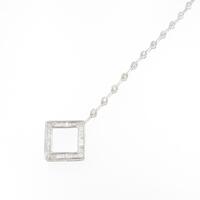 K18WG ダイヤモンドブレスレット