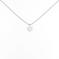 【リメイク】プラチナダイヤモンドネックレス 0．265ct D IF 3EXT H＆C