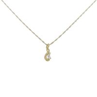 K18YG ダイヤモンドネックレス