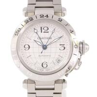 カルティエ W31078M7 パシャC GMT 自動巻