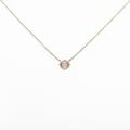K18PG ダイヤモンド ネックレス 0.06CT