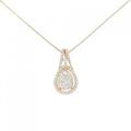 K18PG ダイヤモンド ネックレス 0.50CT