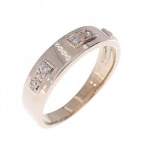 K18PG ダイヤモンド リング 0.07CT