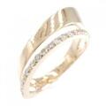 K18PG ダイヤモンド リング 0.22CT