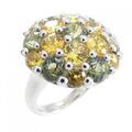 K18WG サファイヤ リング 7.70CT 拡散処理未検査