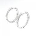 K18WG ダイヤモンド ピアス 0.56CT