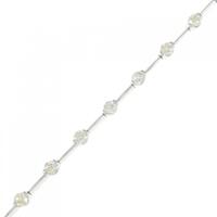 K18WG ダイヤモンド ブレスレット 1.50CT