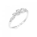 K18WG ダイヤモンド リング 0.50CT