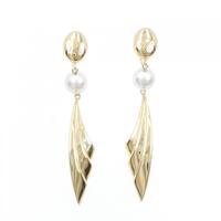 K18YG アコヤパール イヤリング 7mm