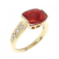 K18YG オパール リング 1.97CT