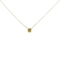 K18YG スフェーン ネックレス 0.30CT