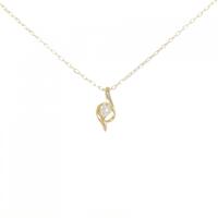K18YG ダイヤモンド ネックレス 0.07CT