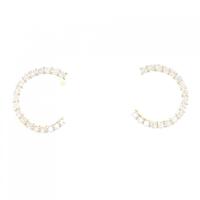 K18YG ダイヤモンド ピアス 0.50CT