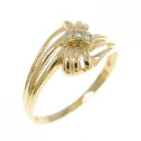 K18YG ダイヤモンド リング 0.02CT