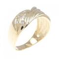 K18YG ダイヤモンド リング 0.045CT