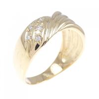 K18YG ダイヤモンド リング 0.045CT
