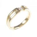 K18YG ダイヤモンド リング 0.08CT