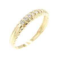 K18YG ダイヤモンド リング 0.10CT