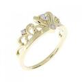 K18YG ダイヤモンド リング 0.13CT