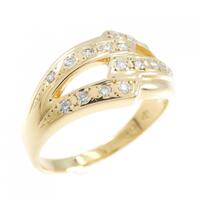 K18YG ダイヤモンド リング 0.21CT