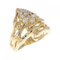 K18YG ダイヤモンド リング 0.43CT