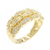 K18YG ダイヤモンド リング 0.50CT