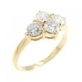 K18YG ダイヤモンド リング 0.70CT