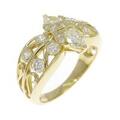 K18YG ダイヤモンド リング 0.98CT