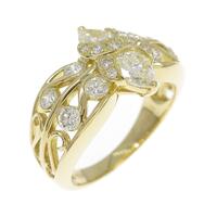 K18YG ダイヤモンド リング 0.98CT