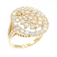 K18YG ダイヤモンド リング 1.50CT
