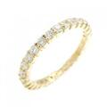 K18YG フルエタニティ ダイヤモンド リング 0.78CT