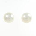 K18YG 白蝶パール ピアス 12.8mm