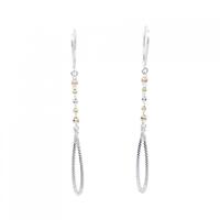 K18スリーカラー ピアス