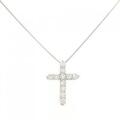 PT クロス ダイヤモンド ネックレス 1.00CT