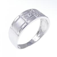 PT クロス ダイヤモンド リング 0.07CT