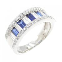 PT サファイヤ リング 0.68CT